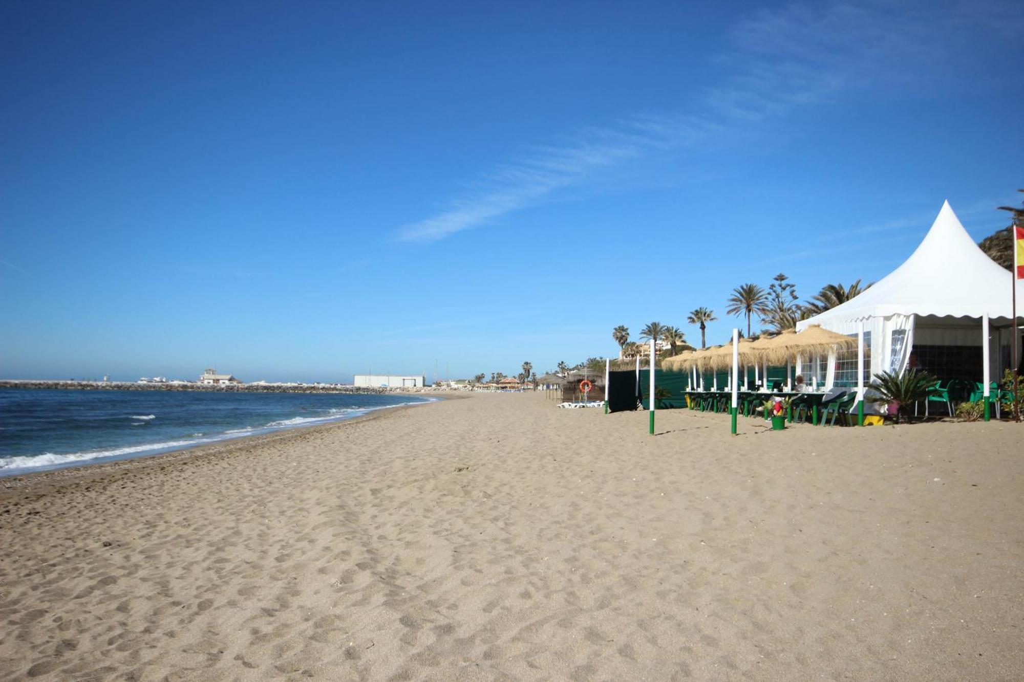 Luxury Ground Floor Apt - 300 M To Cabopino Golf Marbella Exterior foto